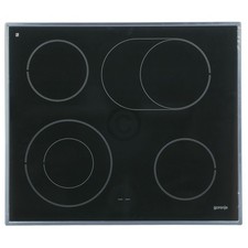 Glaskeramikplatte braun