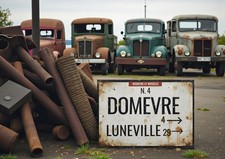 Wegweiser Domevre Luneville