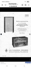 Radio Dominante Edelklang 3D Orkesterklang Mit Ferritantenne.