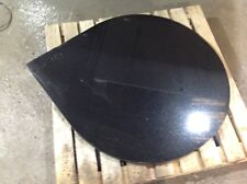 Träne schwarz poliert oder