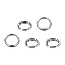 Schlüsselringe aus Edelstahl 5 / 8 / 10 / 15 / 20 / 25 / 30 mm Spaltringe