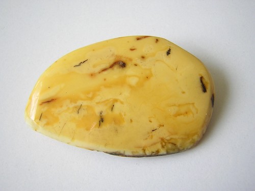 Natur bernstein antik - antik, brosche