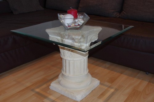 Glas couchtisch beistelltisch - glas,