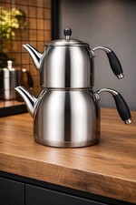 Edelstahl Teekanne Set