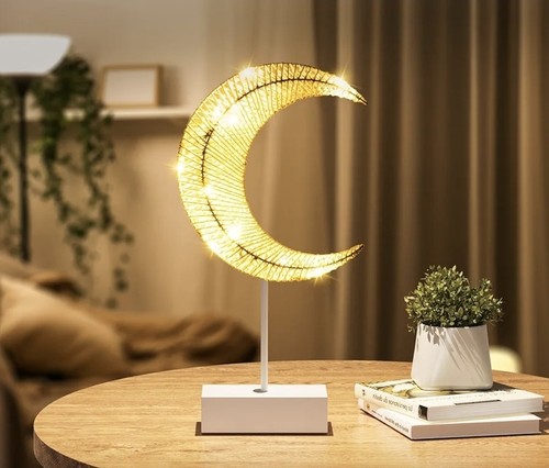 Deko tisch mond lampe - tisch,