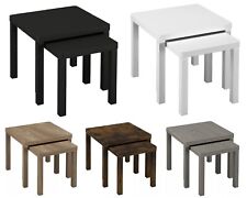 2er Set Holz Sofa Beistell