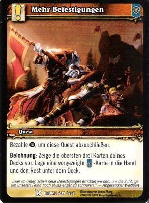 Wow mehr befestigungen - mehr,