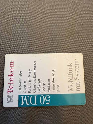 Telekom telefonkarte - telekom,