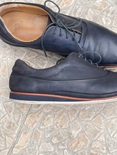 HUGO BOSS Herren Leder Schuhe Business Blau Gr.44 (10) guter Zustand