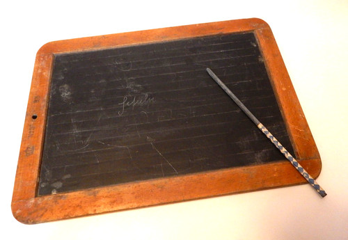 Alte schiefertafel schultafel - alte,