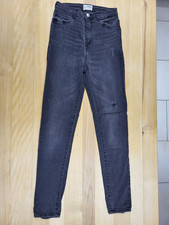 Tally Weijl Jeans Damen Schwarz Modell Rana High Waist Skinny Größe 38