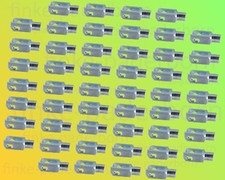 50 x Gabelkopf 4x8 M4 verzinkt - Gabelgelenk Gabelköpfe
