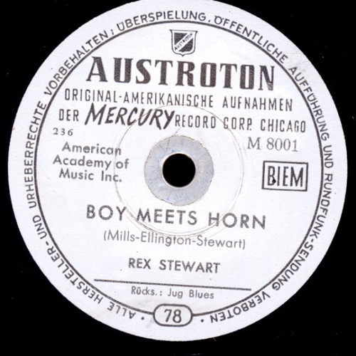 Rex stewart modern boy - rex, meets