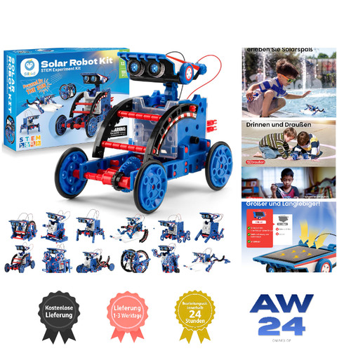 Solarroboter bausatz 1 - solarroboter, 12-in-1