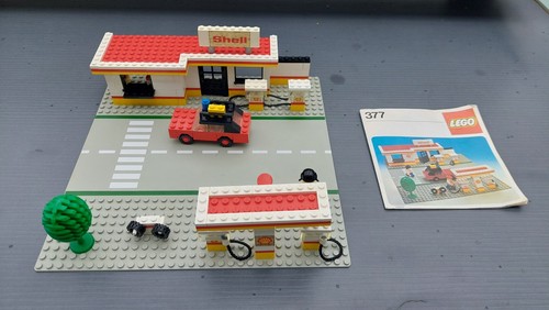 Lego stadt shell tankstation - stadt,
