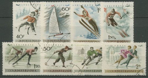 Ungarn 1955 wintersport - ungarn,