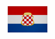 Aufnäher Kroatische Republik Herceg-Bosna Fahne Flagge Patch 9 x 6 cm