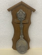 Zinnlöffel Jahreslöffel 1985 Frieling-Zinn Rathaus Freiburg