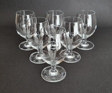 6 Lufthansa Kristall Weingläser / SCHOTT ZWIESEL / NICHT BENUTZT / SELTEN !
