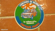 Vintage Aufkleber Simca
