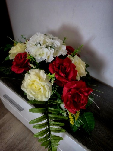 Grabgesteck blumengesteck - grabgesteck,