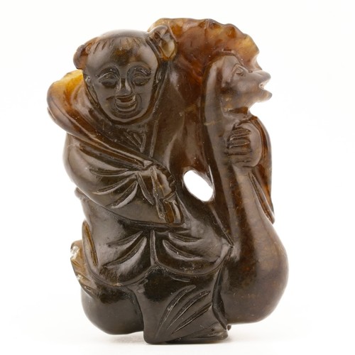 Chinesische jade dunkelbraun - jade,
