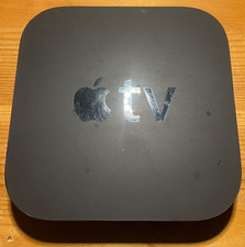 Apple TV (3. Generation) - Schwarz (MD199FD/A) A1427 mit Original Fernbedienung 