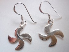 Spinnende Ohrhänger 925