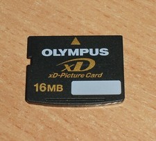 xD Picture Card 16 MB  Karte