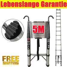 Stahl teleskopleiter - 5m,