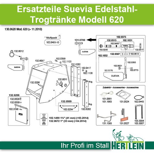 Ersatzteile suevia trogtränke - suevia,
