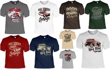 Rockabilly T-Shirt - Hot Rod Motiv - V8 Oldtimer - Oldtimer Us Cars Motiv Shirt