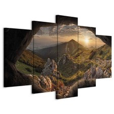 Wandbild 5 tlg Landschaft