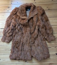 Echtfell Mantel Rotfuchs