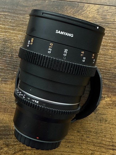 Samyang 24mm vdslr cine - 24mm, t1.5