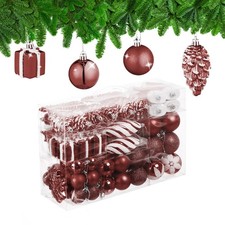 Weihnachtskugeln Christbaumkugel Tannenbaumkugel Tannenbaumschmuck 72er Set