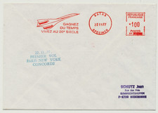 Frankreich 1977 Freistempel Santas Specimen - Luftfahrt Concorde