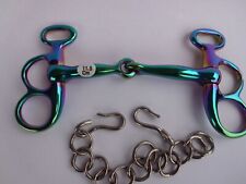 Rainbow Postkandare einfach gebrochen aus Edelstahl Größen 10,5-12,5