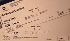 2 Tickets für Musical goes