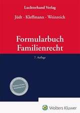 Formularbuch Familienrecht Eberhardt Jüdt
