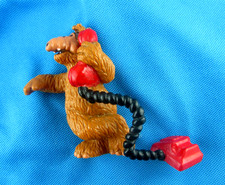 Alf Figur von Bully / Alf mit rotem Telefon + Kult 90er TV
