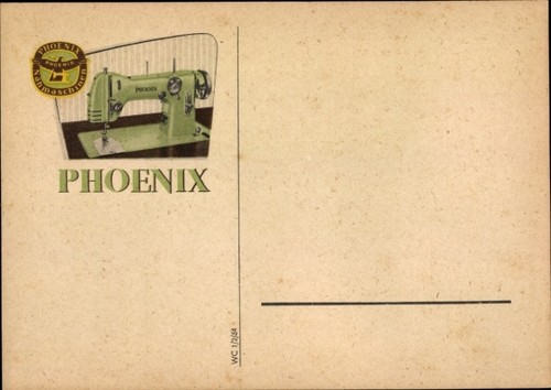 Phoenix nähmaschine - ak,