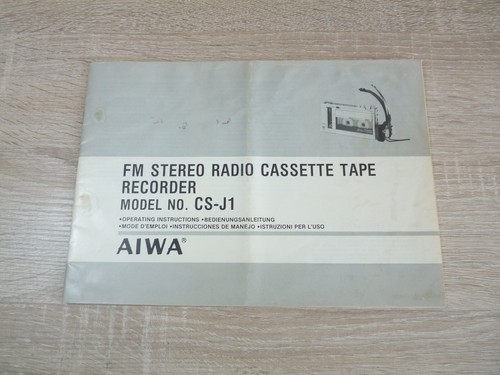 Bedienungsanleitung aiwa - aiwa, fm