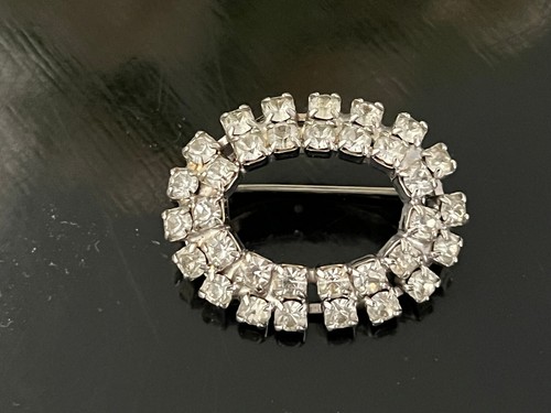 Strass-Brosche,Retro-Vintage,3