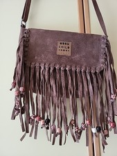 Ibiza-Hippie-Style, Tasche, Wildleder, Fransen,Damen, Festival ,Boho