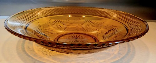 Alte glasschale geschliffen - glasschale,