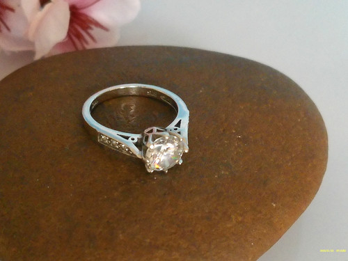 Wunderschöner ring silber - ring,