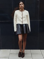 H&M Fleece-Cardigan, Gr. L