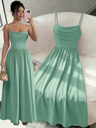 Elegantes chiffon kleid - elegantes, mit