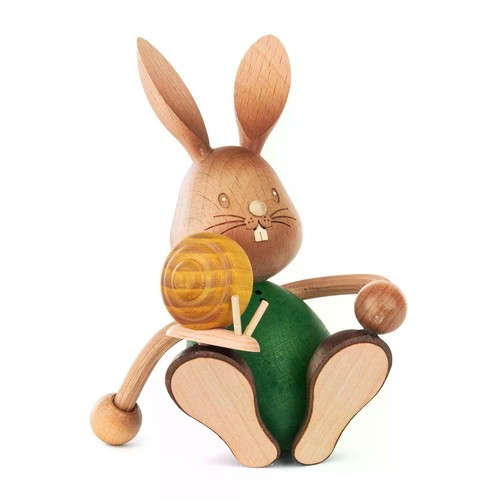 Sitzender osterhase stupsi mit - osterhase,